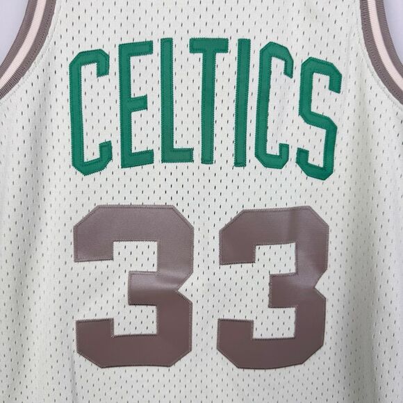 MITCHELL & NESS | NEW Hardwood Classics Celtics Bird #33 Basketball Jersey XS - Picture 5 of 12